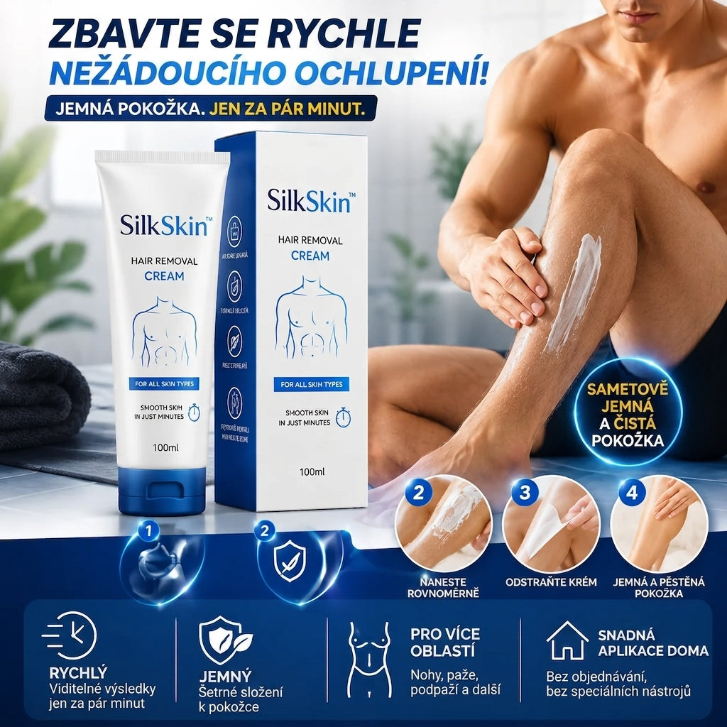 Depilační Krém SilkSkin™