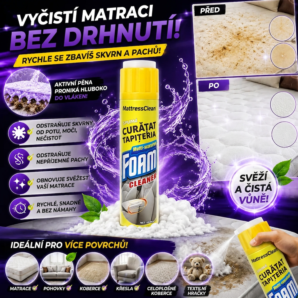 Čistič Matrací MattressClean™