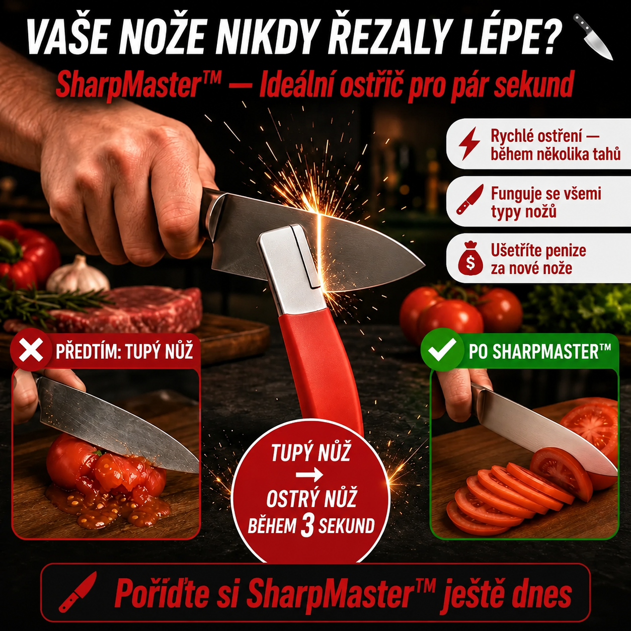 Přenosný Brousek SharpMaster™