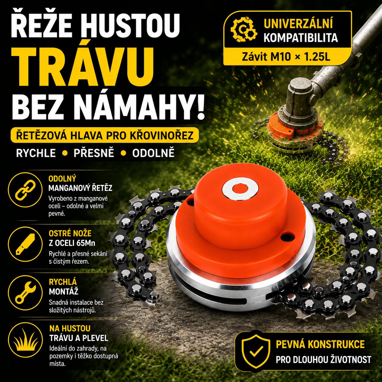 Řezačka Na Trávu A Křoví ChainCut™