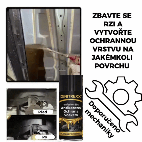 Profesionální sprej na rez DINITREXX™