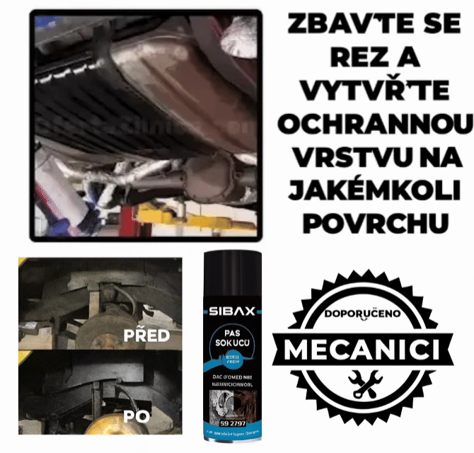 Profesionalni sprej proti rzi DINITREXX™