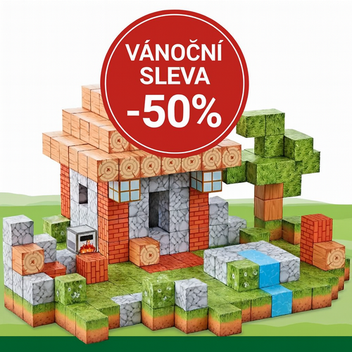 Sada 80 magnetických kostek – MINICRAFT™