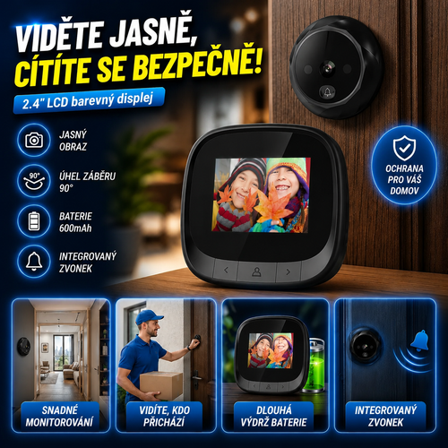 Digitální Dveřní Kukátko DoorVision™