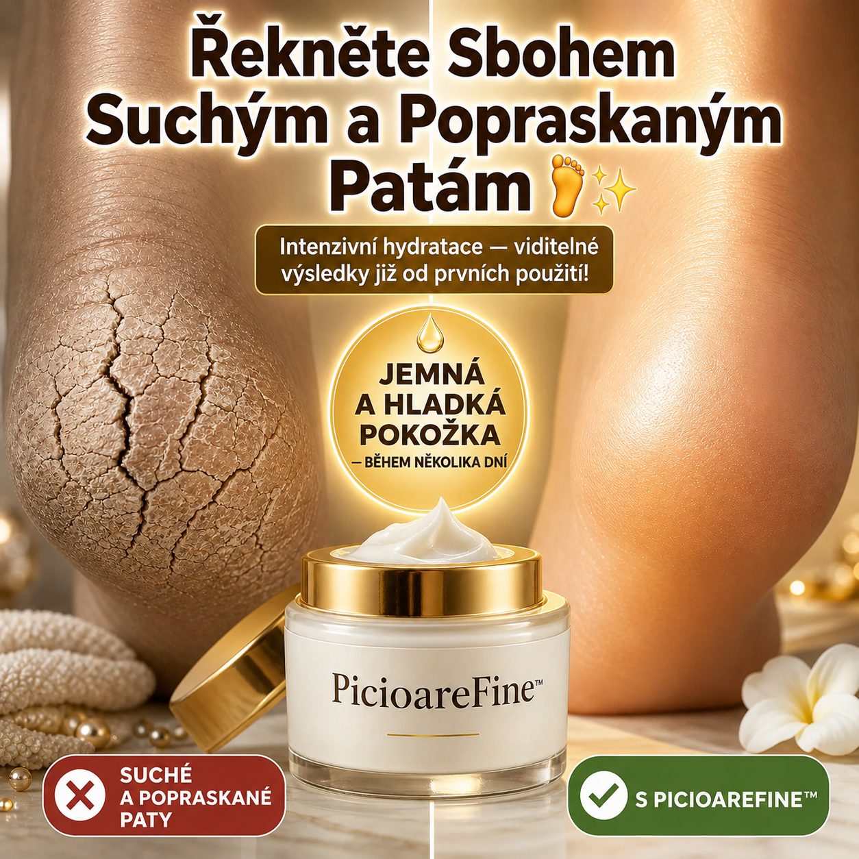 Krém Na Popraskané Paty – SoftFeet™