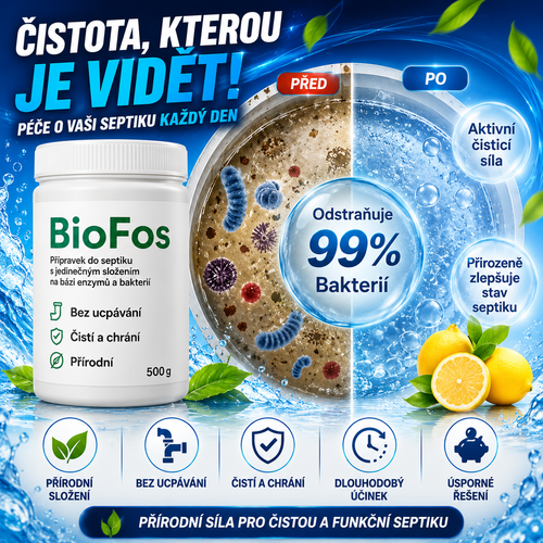 Prášek Do Septiku – BioFos™