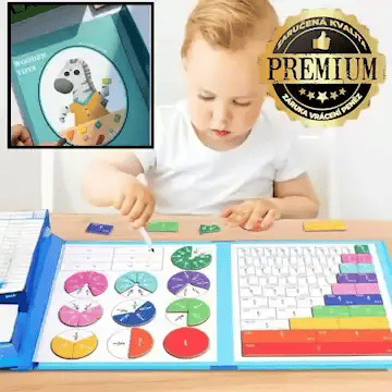 Magnetická sada pro zlomky - Fracito™