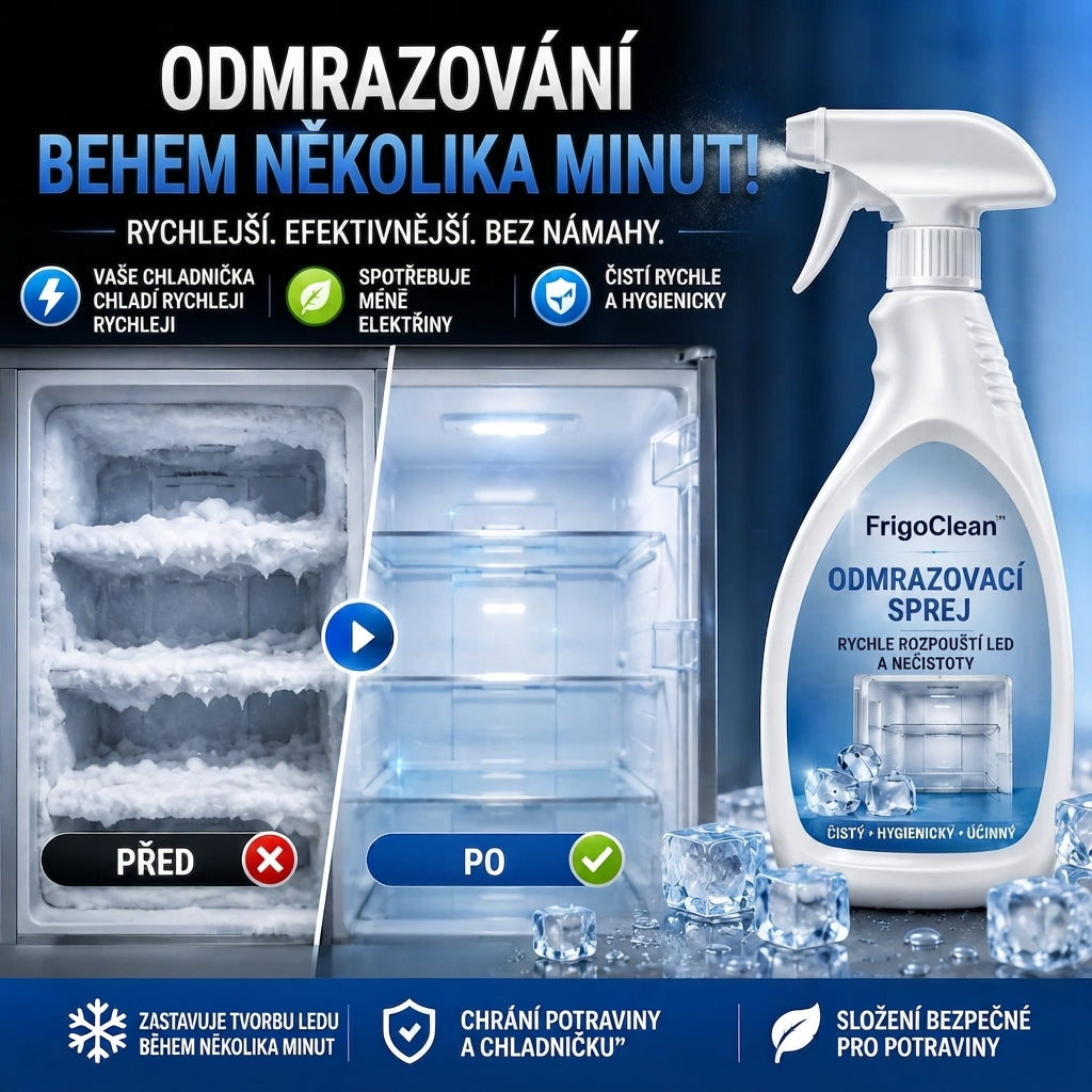 Rychlý Rozmrazovací Sprej Do Lednice FrigoClean™