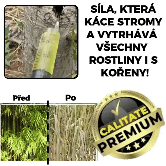 Řešení pro čištění stromů a keřů PlantOff™