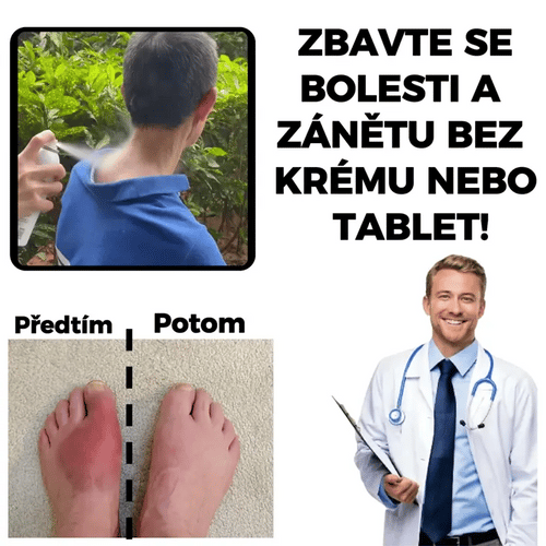 Chladivý sprej na bolest RapidCool™